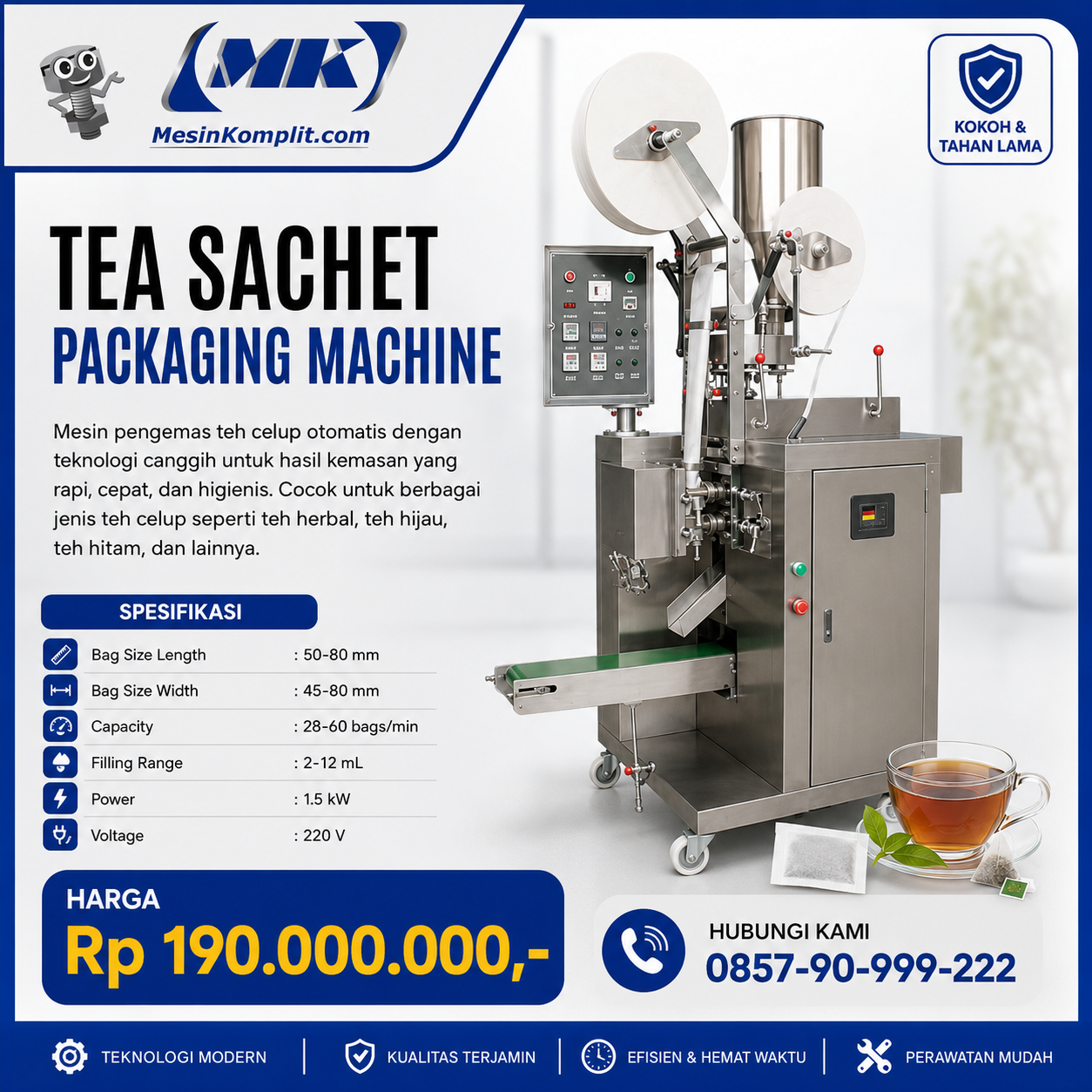 Pengemas Sachet Teh ...